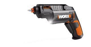 WORX WX254L SD Semi Automatic Power Screw Driver with 12 Driving Bits   Power Screw Guns  