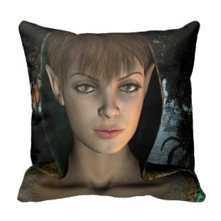 'Wood Elf' Pillow