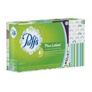 Puffs Plus Lotion Facial Tissues 8 Cube Boxes (56 Tissues Per Box), 448 Count Health & Personal Care