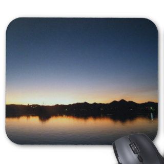 Fountain hills Sunset Mouse Pads
