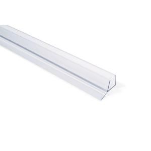 Showerdoordirect 98 in. L Frameless Shower Door Seal for 1/4 Glass 14DDBS36