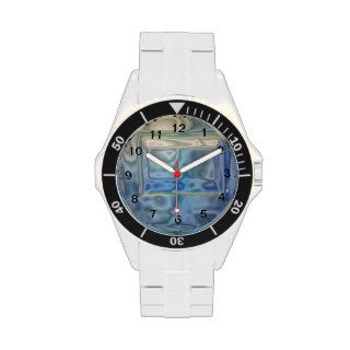 Strange garage door pattern wristwatches