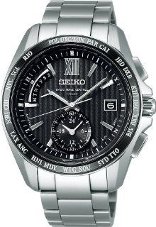 SEIKO BRIGHTZ solar electric wave correction sapphire glass super clear coating enforced for daily use waterproof (10 atm) Men's watch SAGA145 [Japan Import] at  Men's Watch store.