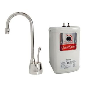 Single Handle Hot Water Dispenser Faucet with Heating Tank in Polished Nickel I7232 PN