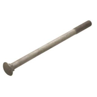Everbilt 3/8 in. x 10 in. Galvanized Carriage Bolt (15 Pack) 80120