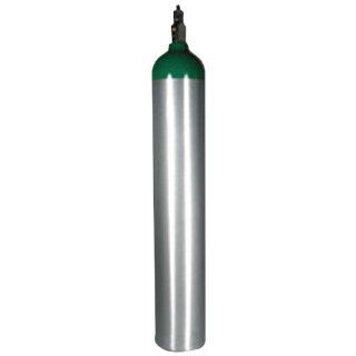 Think Safe DO6061 T6 Aluminum Empty Oxygen D Cylinder, 425 liter Capacity