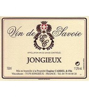Domaine Eugene Carrel Et Fils Vin De Savoie Jongieux 2012 750ML Wine