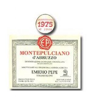 Emidio Pepe   Montepulciano d'Abruzzo 2000 Wine