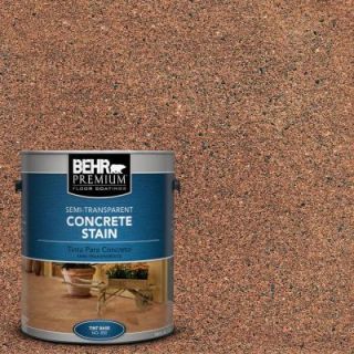 BEHR Premium 1 gal. #STC 31 Natural Henna Semi Transparent Concrete Stain 85001