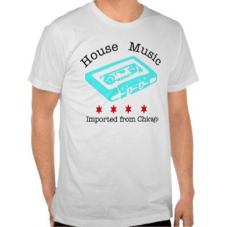 House Music Imported Chicago men's fitted AA T Shirt