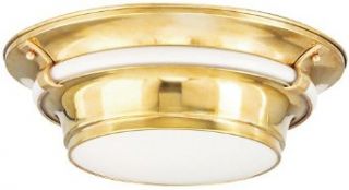 Hudson Valley Lighting 6216 AGB Ceiling Fixture from the Ashland Collection, Aged Brass   Flush Mount Ceiling Light Fixtures  