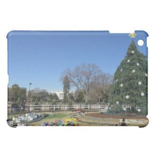 white house christmas decorations iPad mini cover