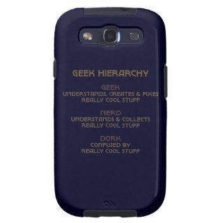 Geek Hierarchy Samsung Galaxy S3 Cover