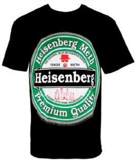 Breaking Bad Heisenberg Meth Heineken Parody Black Mens T shirt (4XL) at  Mens Clothing store Fashion T Shirts