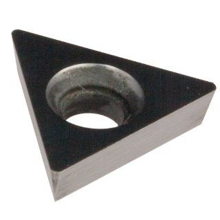 Dorian Tool HP High Performance 11 Degrees ANSI Tungsten Carbide Molded Positive Turning Insert, DNU25GT, Uncoated (Bright) Finish, TPGB Style, UEN Chipbreaker, TPGB 432 UEN, 3/16" Thickness, 0.031" Nose Radius (Pack of 10) Industrial & Scie