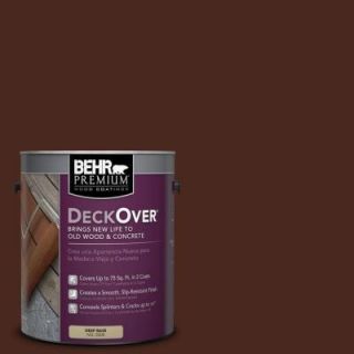 BEHR Premium DeckOver 1 gal. #SC 117 Russet Wood and Concrete Paint 500001