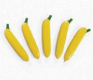 Dozen Plastic Banana Pens