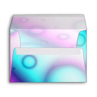 Envelope Bubbles Abstract Background