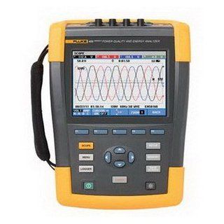 Fluke 435 II/BASIC Power Quality and Energy Analyzer, +/  0.1% Accuracy, 0.01V Resolution Industrial Power Meters