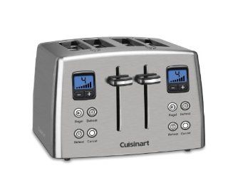 Cuisinart CPT 435 Countdown 4 Slice Stainless Steel Toaster Kitchen & Dining