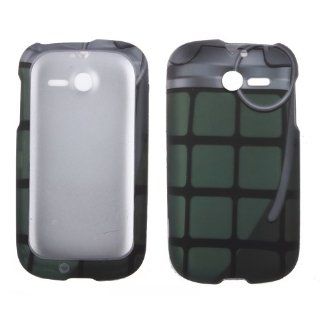 Grenade Rubberized Cover for Huawei Ascend Y M866 Cell Phones & Accessories