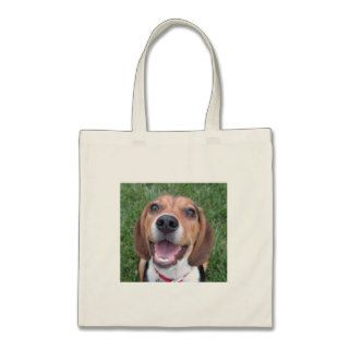 Smiling Beagle Tote Bag