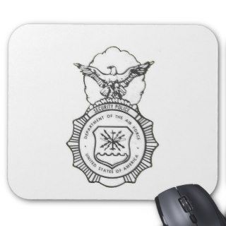 United States Air Force Security Forces Shield Mousepad