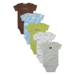 Carter's Handsome Like Daddy 5 Pack Short Sleeve Bodysuits (24 Months) Clothing
