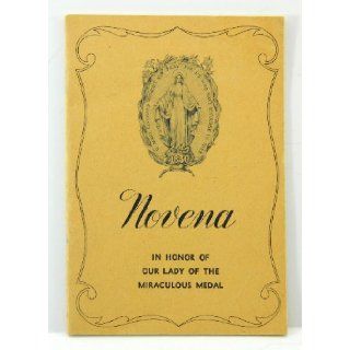 Novena In Honor of Our Lady of the Miraculous Medal 1949 Catholic Booklet The Association of the Miraculous Medal Books