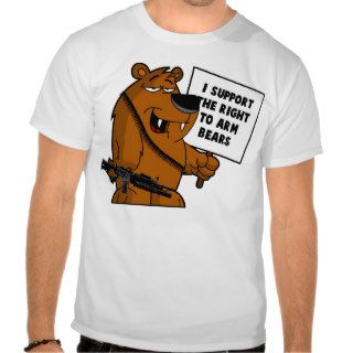 Bear arms Grizzly Bear T Shirt
