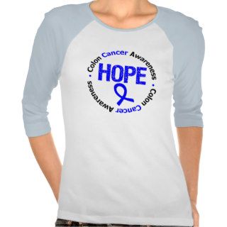 Colon Cancer Hope Shirts