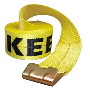 Keeper 30 ft. x 4 in. x 15,000 lbs. Winch Strap with Flat Hook 04926
