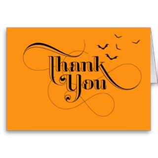 Halloween Thank You Cards