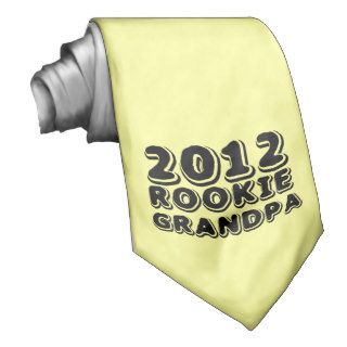 2012 Rookie Grandpa T shirts and Gifts Ties