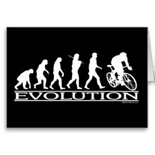 Evolution Male Cyclist Cards