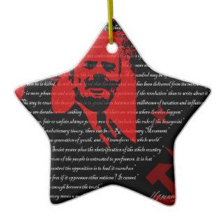 Lenin Marxist Quotes Soviet Revolution Bolsheviks Christmas Tree Ornaments