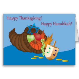 Thanksgivukkah Card (Thanksgiving and Hanukkah) 4