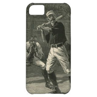 Vintage Sports, Antique Baseball Players iPhone 5C Case
