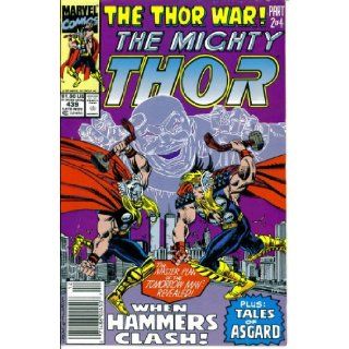 The Mighty Thor #439  When Hammers Clash (The Thor War   Marvel Comics) Tom DeFalco, Ron Frenz Books