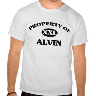 Property of ALVIN T Shirts