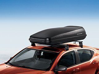 2012  2012 Chrysler 200 Convertible Roof Box Cargo Carrier   Black, 31in x 71in Automotive