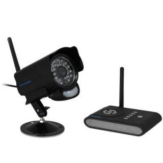 SecurityMan Digital Wireless Indoor Camera with PIR Motion Sensor 2 Way Audio and SD DVR Receiver DigiAir SD