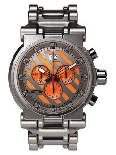 Oakley Men's 10 047 Hollow Point Orange Dial Watch Watches