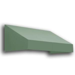 AWNTECH 16 ft. New Yorker Window/Entry Awning (18 in. H x 36 in. D) in Sage EN1836 16S
