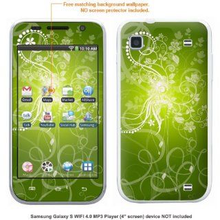 Protective Decal Skin Sticke for Samsung Galaxy S WIFI Player 4.0 Media player case cover GLXYsPLYER_4 457 Cell Phones & Accessories