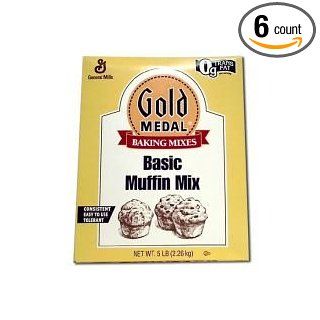 Gold Medal Basic Muffin Mix 6 Case 5 Pound