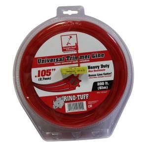 Rino Tuff Universal 0.105 in. x 200 ft. Trimmer Line 16221A