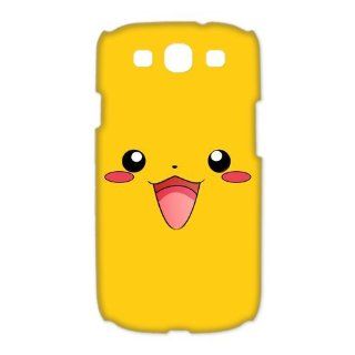 Custom Pikachu Case For Samsung Galaxy S3 I9300 (3D) WSM 458 Cell Phones & Accessories