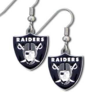 Officially Licensed Oakland Raiders Earrings Clothing