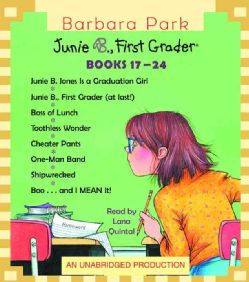 Junie B. Jones Collection, Books 17 24 Graduation Girl/ First Grader (At Last)/ Boss of Lunch/ Toothle Ss Wonder(CD Audio) Education